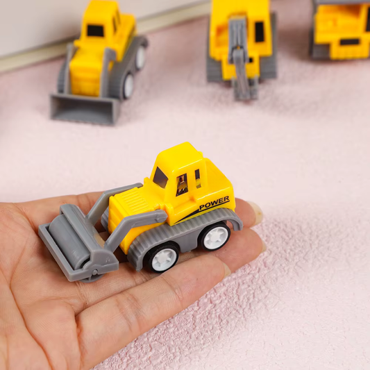 10Pc Cute Mini Excavator Toys